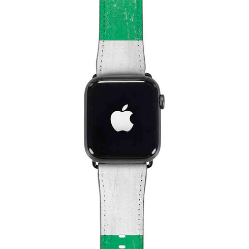 Bulgarian Flag Distressed Apple Watch Band 38-40mm